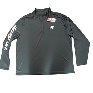 Snap-On Size XXL Performance Quarter Zip Long Sleeve Mens Lightweight Pull over